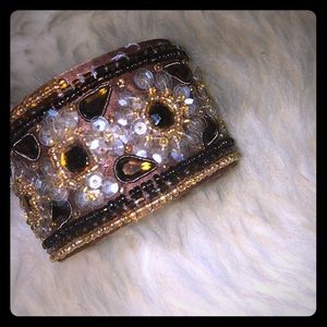 Beaded cuff